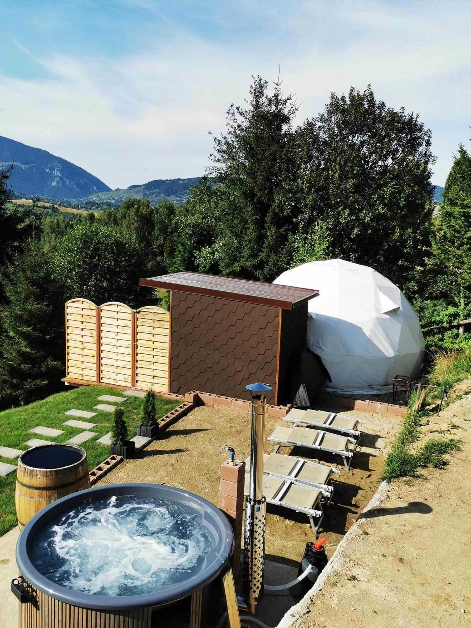 Glamping Zazen Hotel Drumu Carului Luaran gambar
